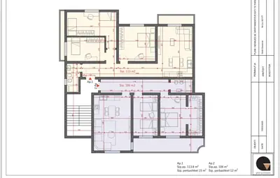 Apartament i gjerë 3+1, 12/12