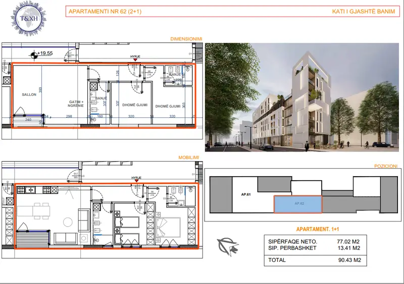 2+1-Wohnung, 3/9