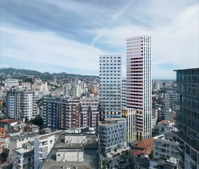 Apartament 3+1 me pamje nga deti