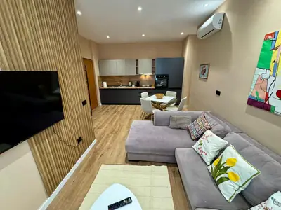 2+1-Wohnung in Strandnähe