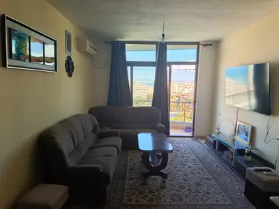 1+1 apartment with sea view, 6/9