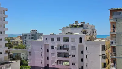 Apartament 1+1 me pamje nga deti