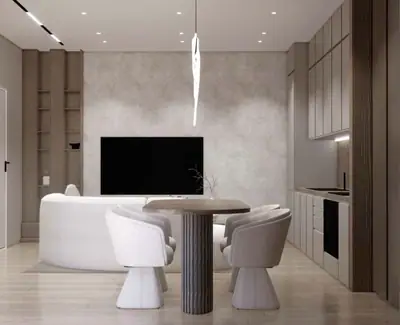 1+1 apartment near the beach, 6/10